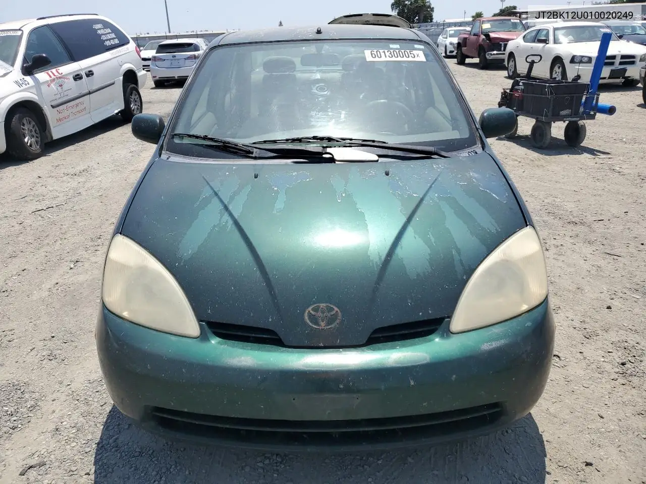2001 Toyota Prius VIN: JT2BK12U010020249 Lot: 60130005