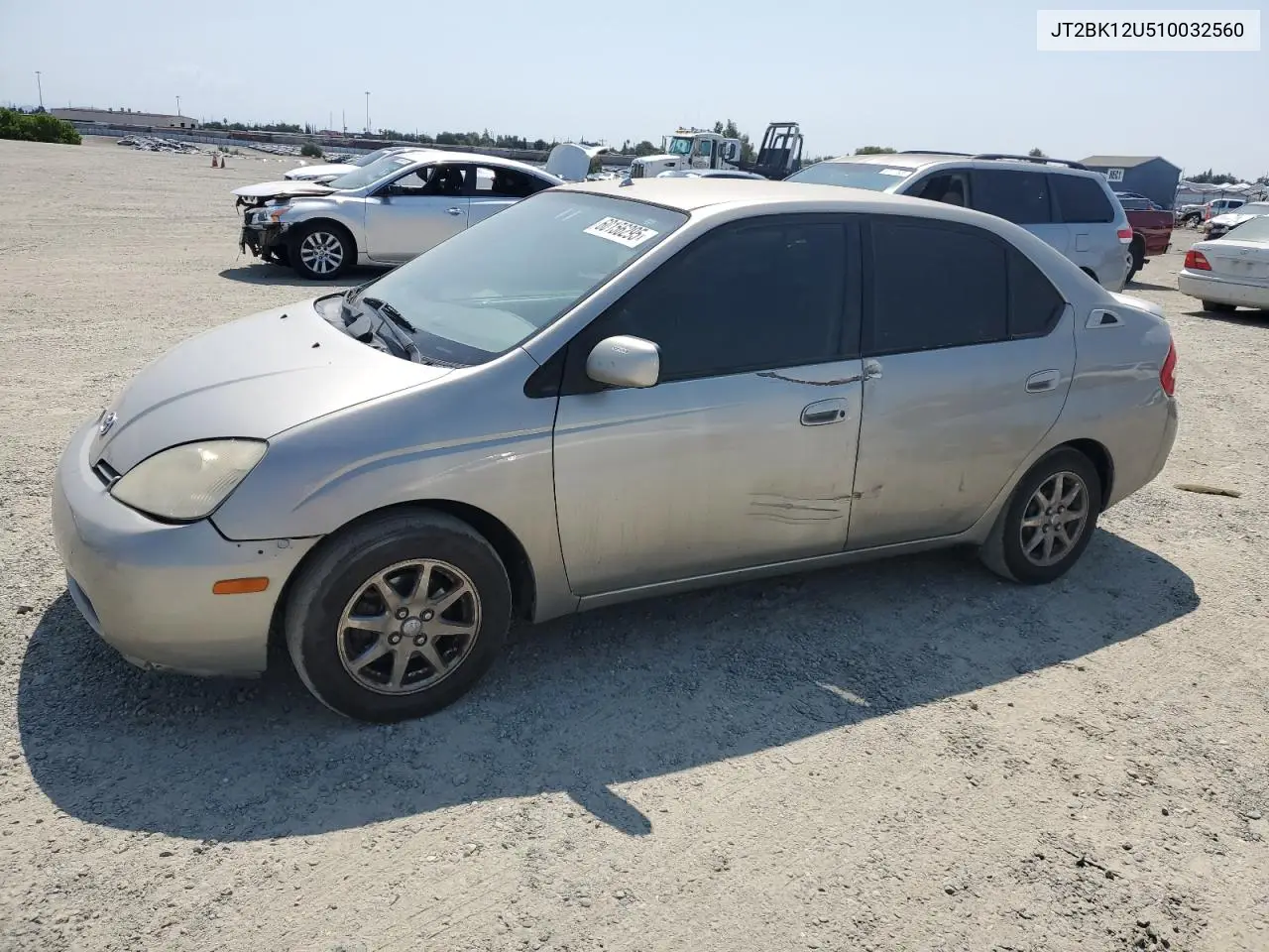 2001 Toyota Prius VIN: JT2BK12U510032560 Lot: 60156295