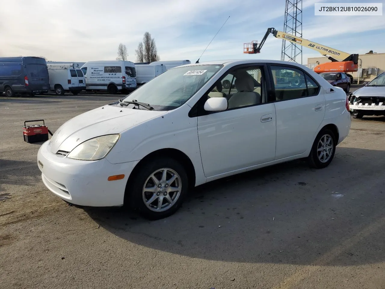 2001 Toyota Prius VIN: JT2BK12U810026090 Lot: 86941454