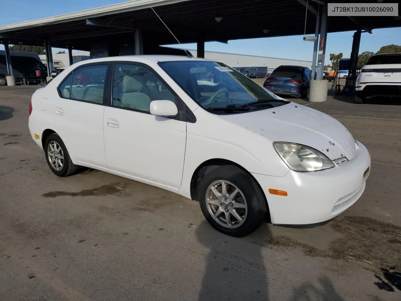 2001 Toyota Prius VIN: JT2BK12U810026090 Lot: 86941454