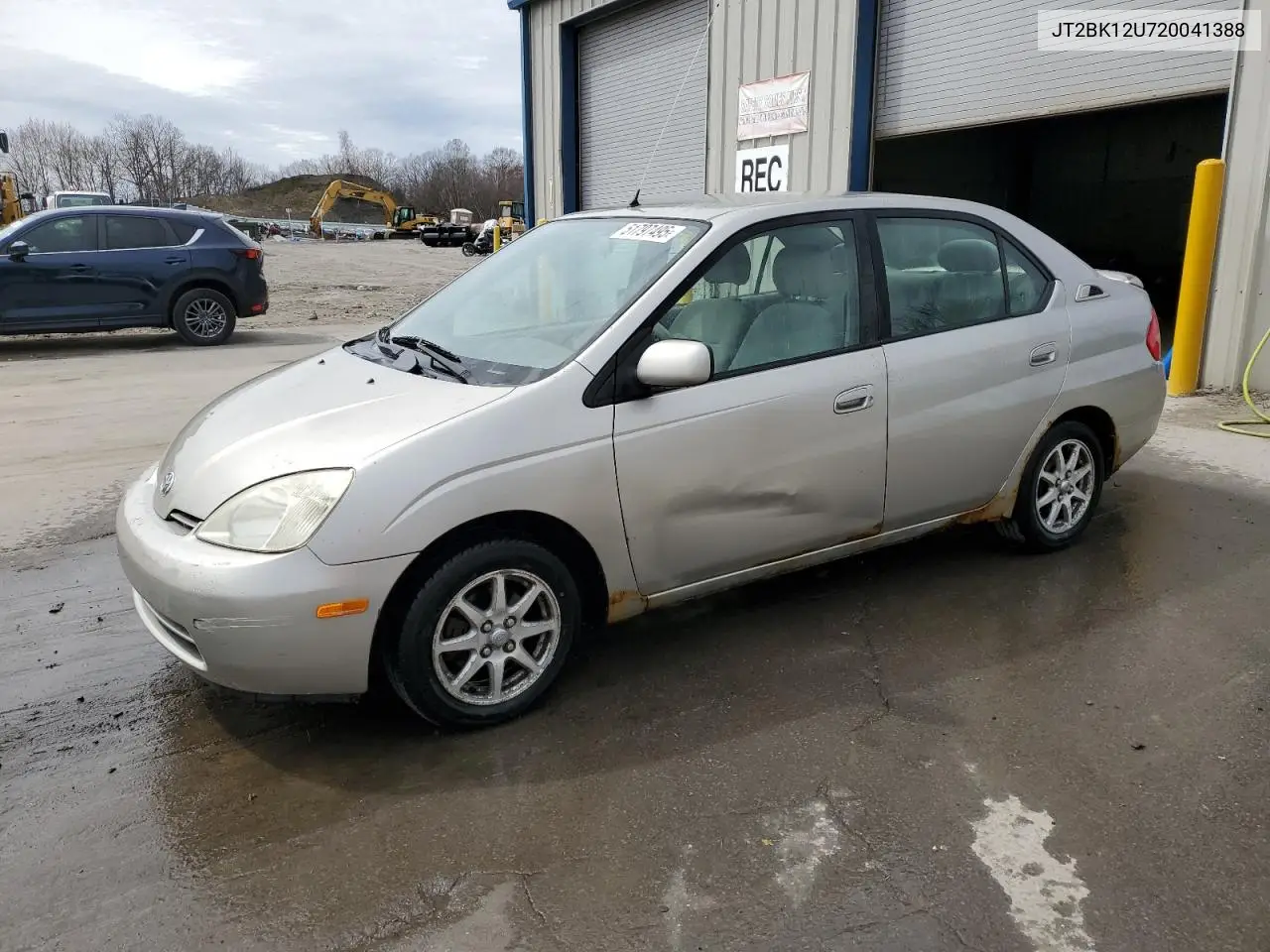 2002 Toyota Prius VIN: JT2BK12U720041388 Lot: 51797495