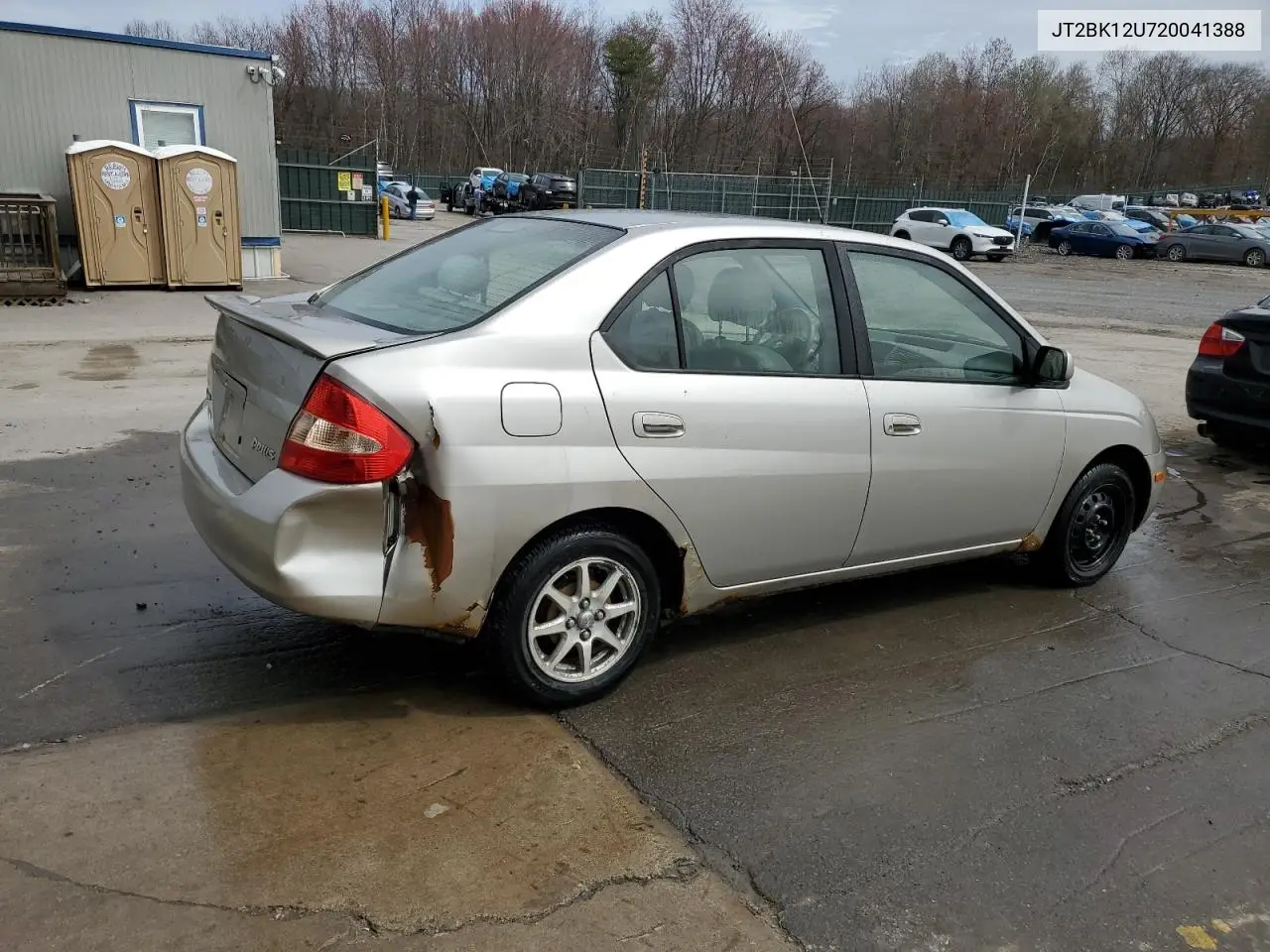 2002 Toyota Prius VIN: JT2BK12U720041388 Lot: 51797495