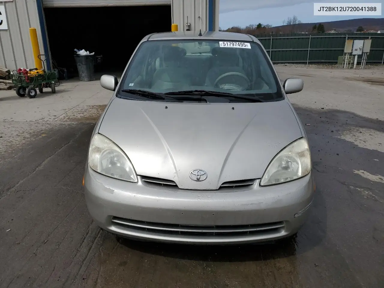 2002 Toyota Prius VIN: JT2BK12U720041388 Lot: 51797495