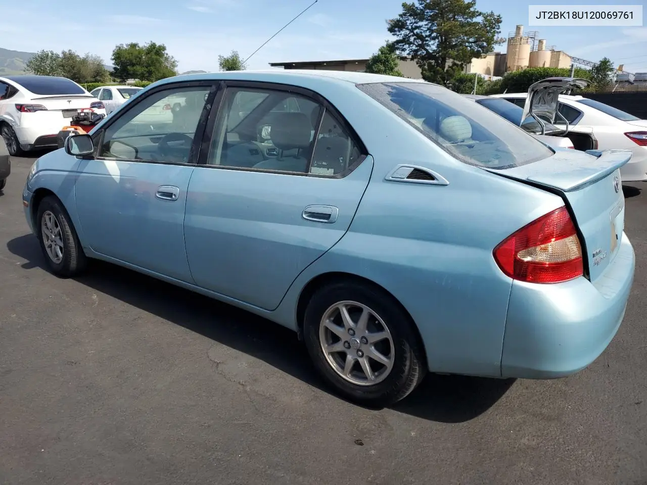 2002 Toyota Prius VIN: JT2BK18U120069761 Lot: 54386635