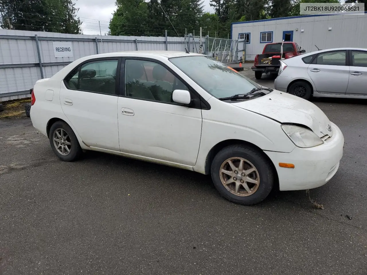 2002 Toyota Prius VIN: JT2BK18U920065621 Lot: 56951875