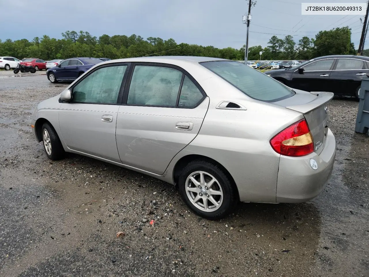 2002 Toyota Prius VIN: JT2BK18U620049313 Lot: 60215085