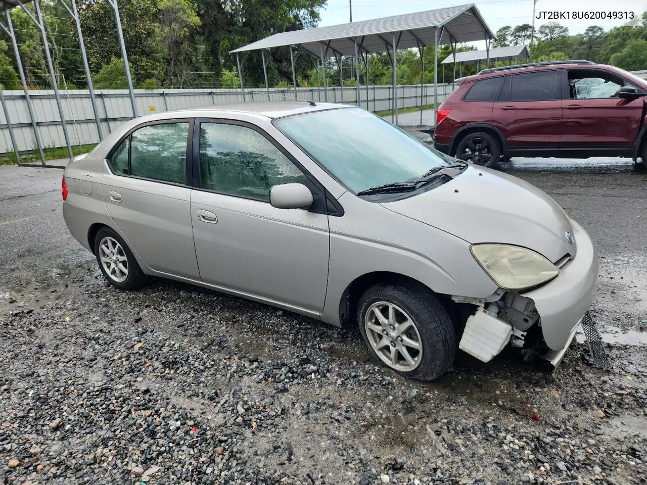 2002 Toyota Prius VIN: JT2BK18U620049313 Lot: 60215085