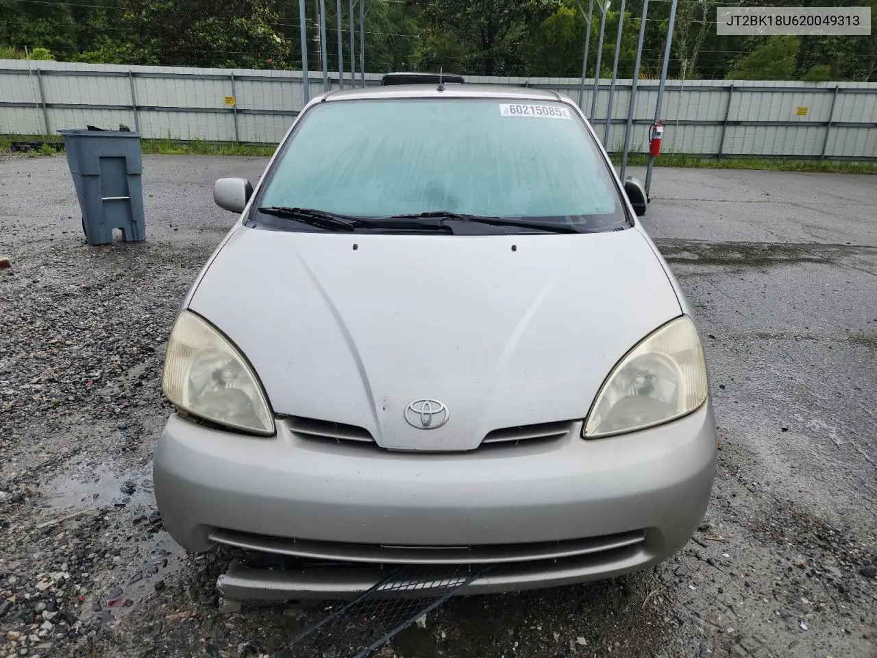 2002 Toyota Prius VIN: JT2BK18U620049313 Lot: 60215085