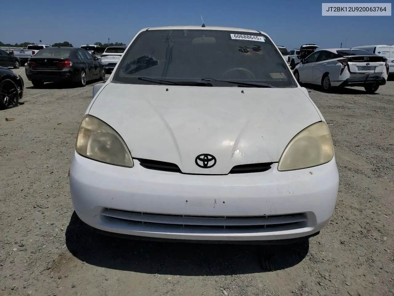 2002 Toyota Prius VIN: JT2BK12U920063764 Lot: 60688645