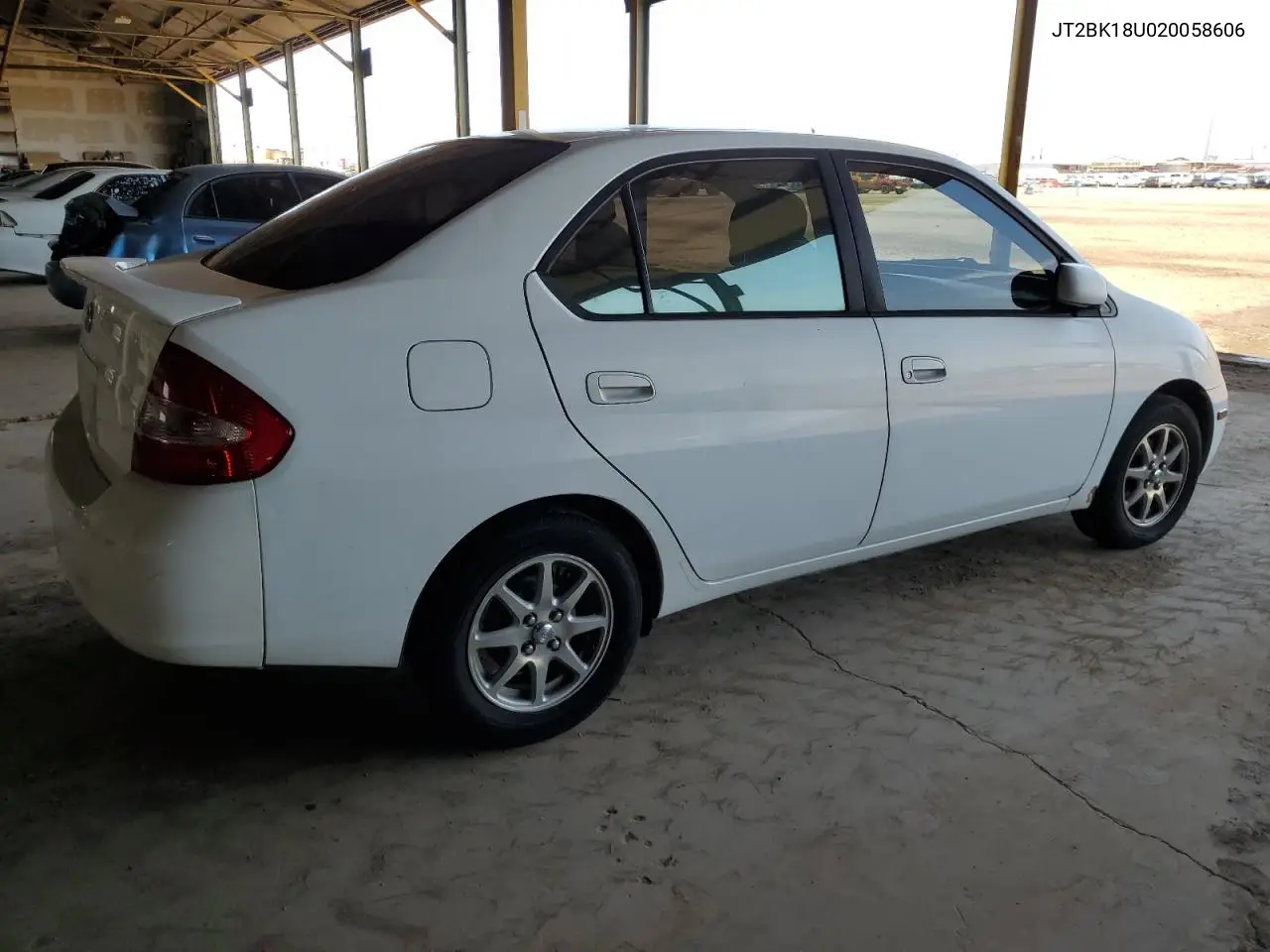 2002 Toyota Prius VIN: JT2BK18U020058606 Lot: 60844325