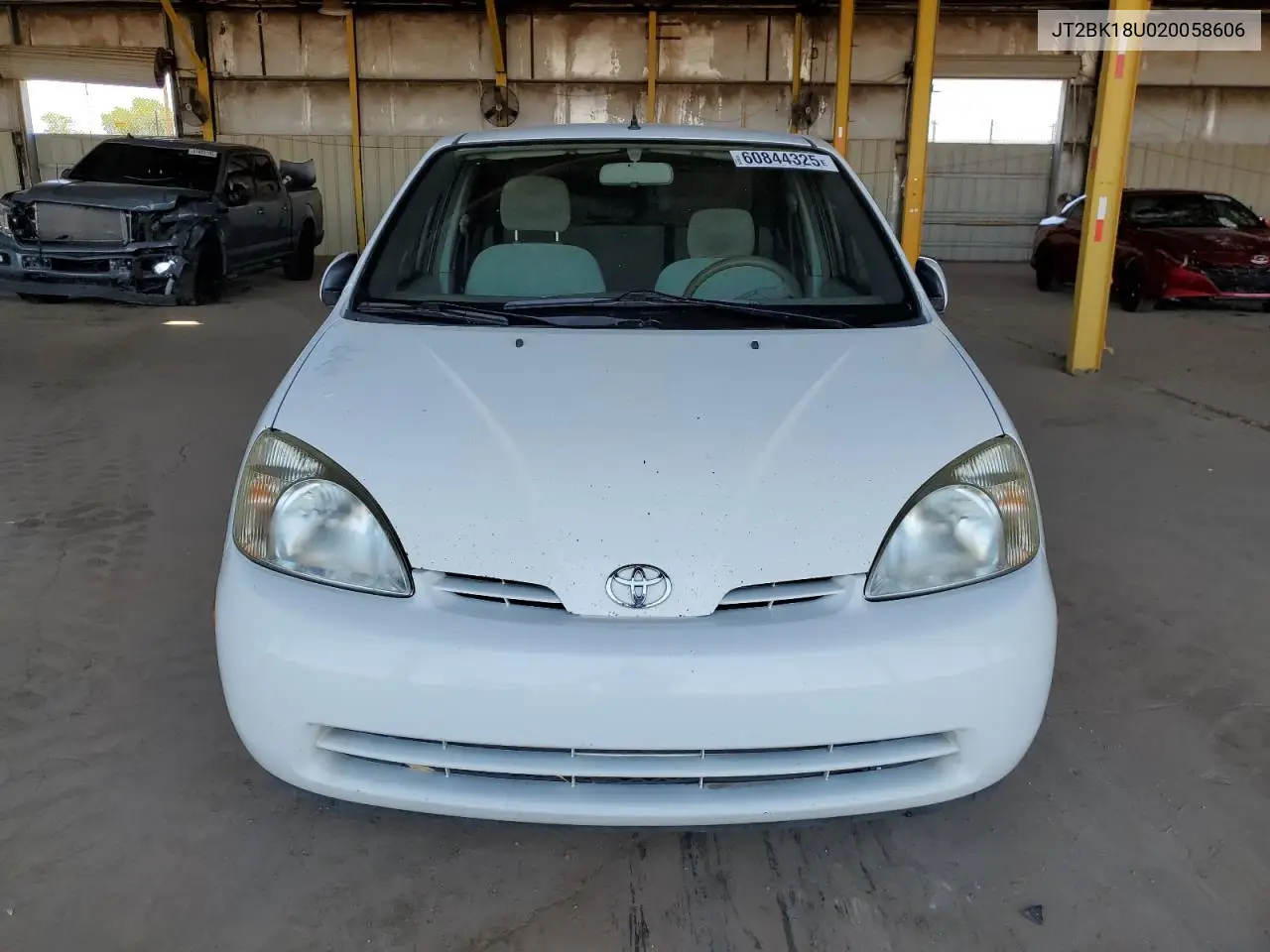 2002 Toyota Prius VIN: JT2BK18U020058606 Lot: 60844325