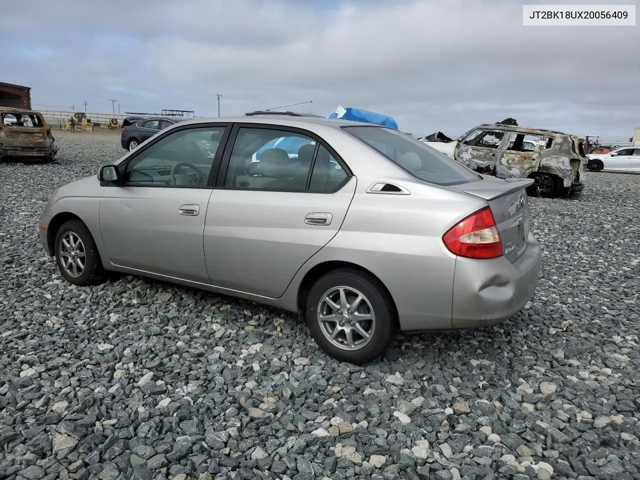 2002 Toyota Prius VIN: JT2BK18UX20056409 Lot: 61053465