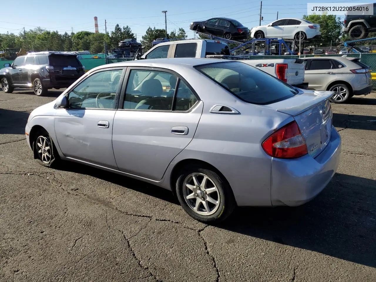 2002 Toyota Prius VIN: JT2BK12U220054016 Lot: 61674745