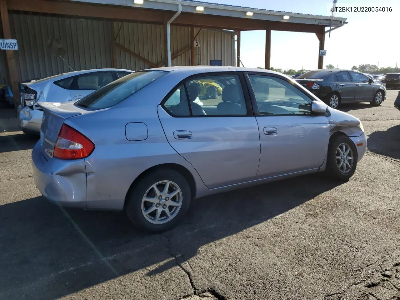 2002 Toyota Prius VIN: JT2BK12U220054016 Lot: 61674745