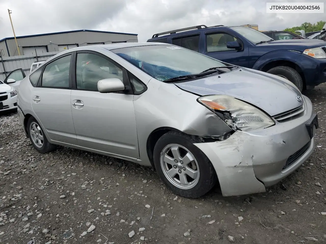 2004 Toyota Prius VIN: JTDKB20U040042546 Lot: 56381155