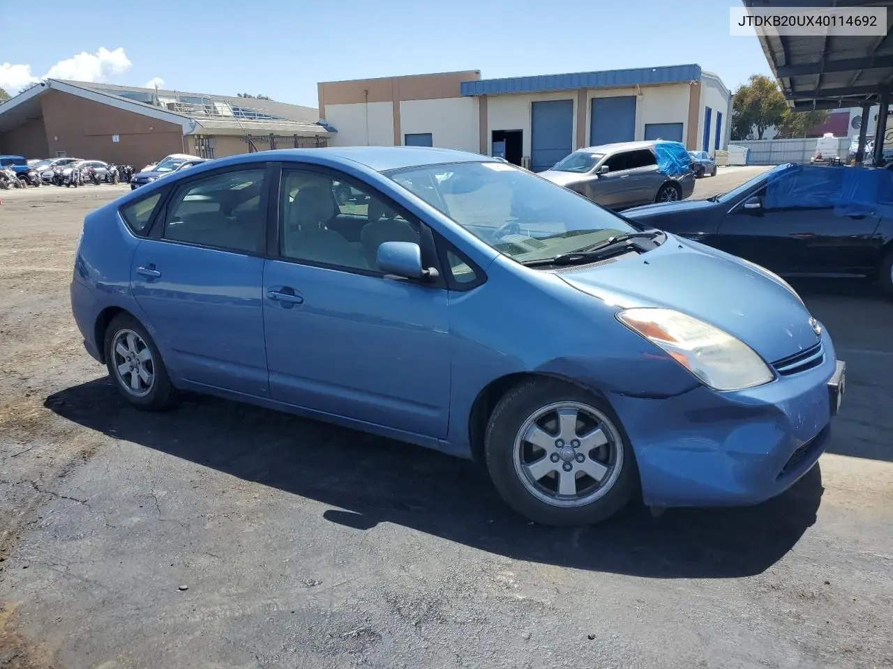 2004 Toyota Prius VIN: JTDKB20UX40114692 Lot: 56981935