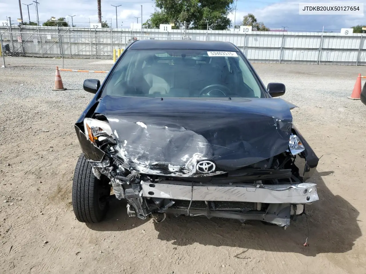 2005 Toyota Prius VIN: JTDKB20UX50127654 Lot: 53403515