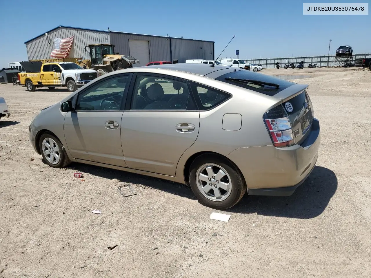 2005 Toyota Prius VIN: JTDKB20U353076478 Lot: 56181645