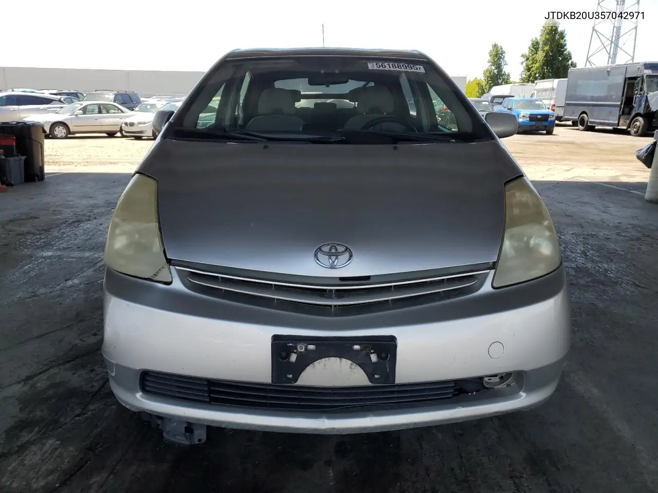 2005 Toyota Prius VIN: JTDKB20U357042971 Lot: 56188995