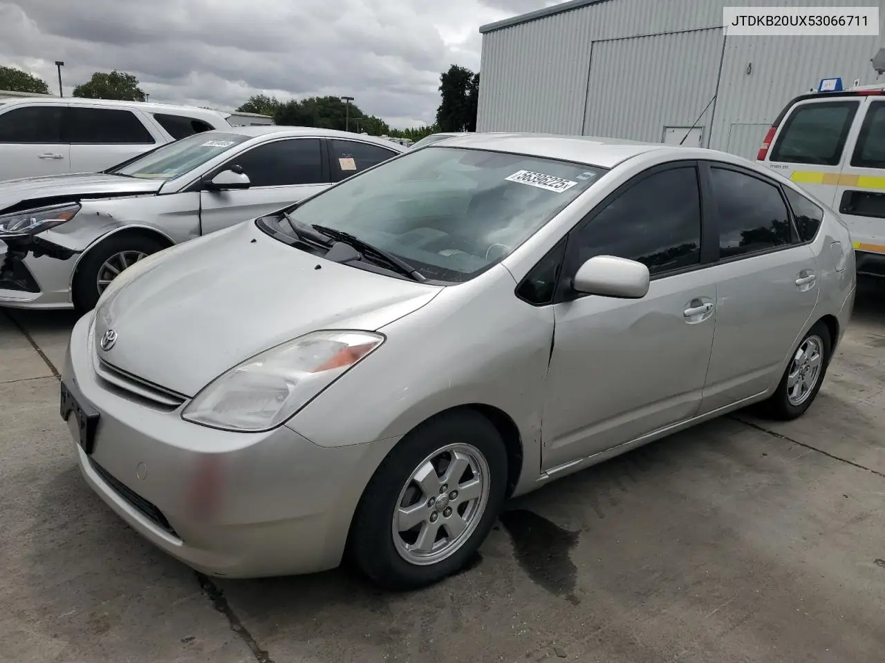 2005 Toyota Prius VIN: JTDKB20UX53066711 Lot: 56396225