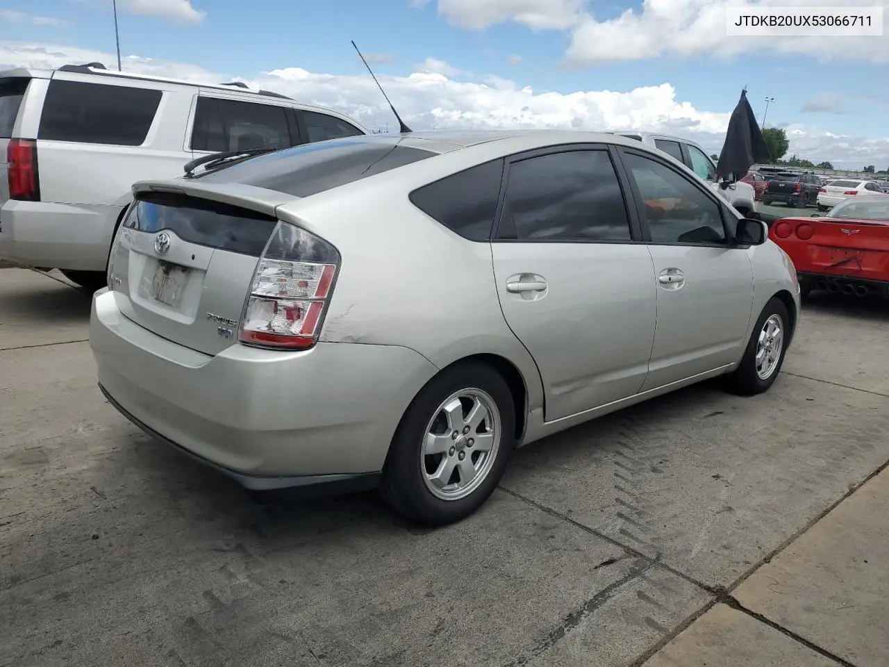 2005 Toyota Prius VIN: JTDKB20UX53066711 Lot: 56396225