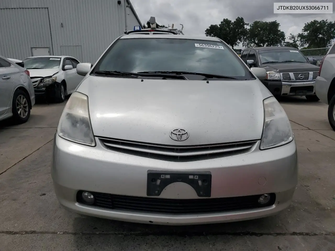 2005 Toyota Prius VIN: JTDKB20UX53066711 Lot: 56396225