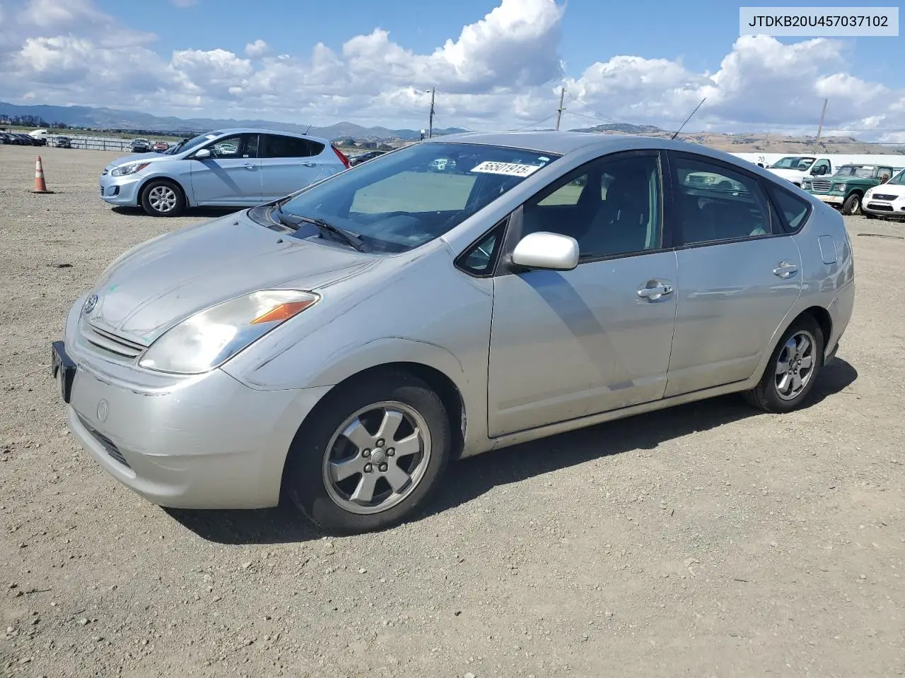 2005 Toyota Prius VIN: JTDKB20U457037102 Lot: 56501915