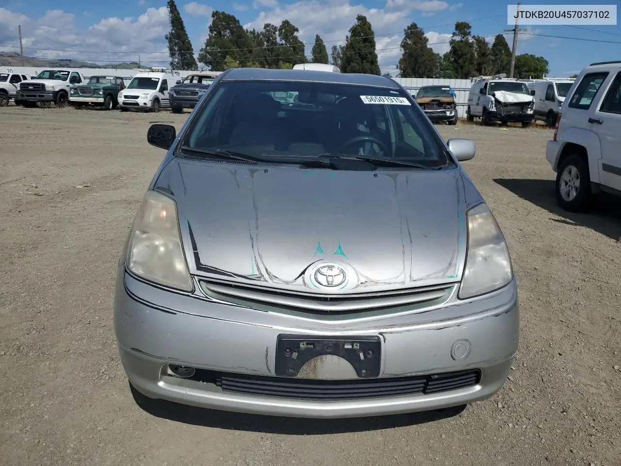 2005 Toyota Prius VIN: JTDKB20U457037102 Lot: 56501915