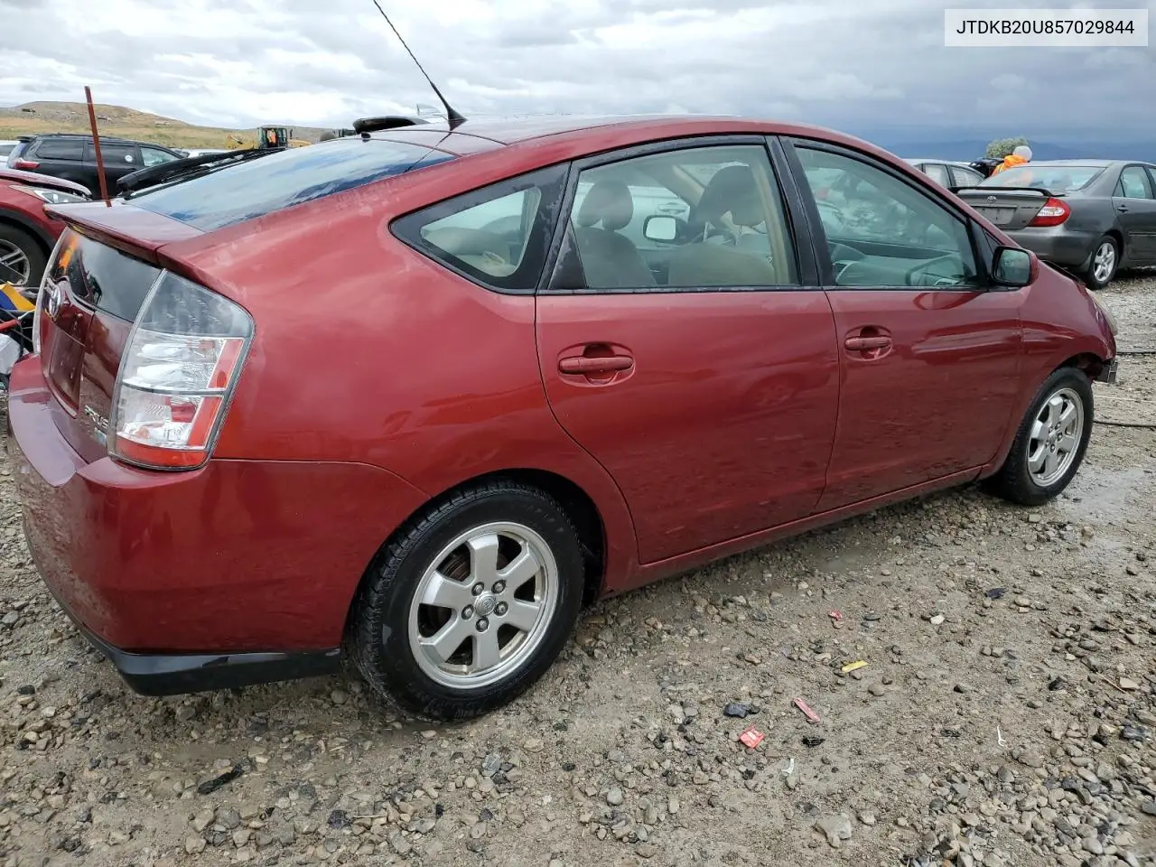 2005 Toyota Prius VIN: JTDKB20U857029844 Lot: 56593135
