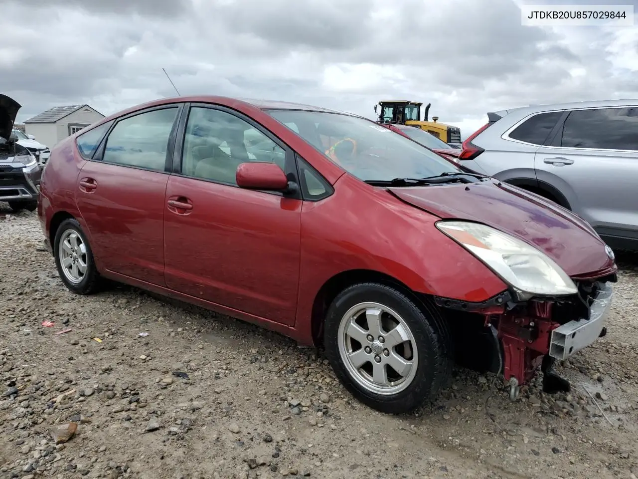 2005 Toyota Prius VIN: JTDKB20U857029844 Lot: 56593135