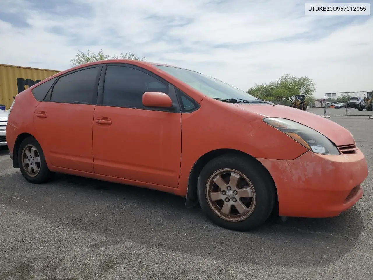 2005 Toyota Prius VIN: JTDKB20U957012065 Lot: 56625985