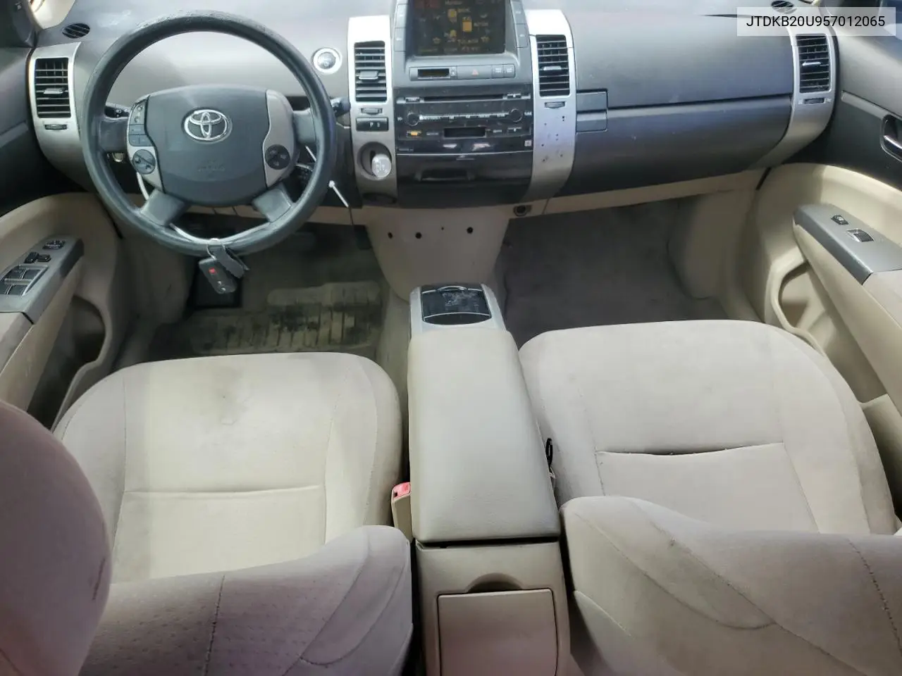 2005 Toyota Prius VIN: JTDKB20U957012065 Lot: 56625985