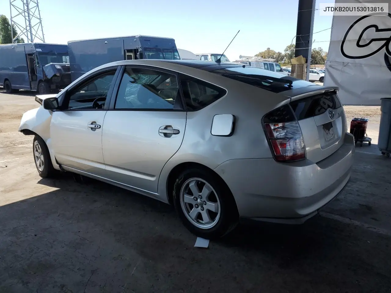2005 Toyota Prius VIN: JTDKB20U153013816 Lot: 56702855