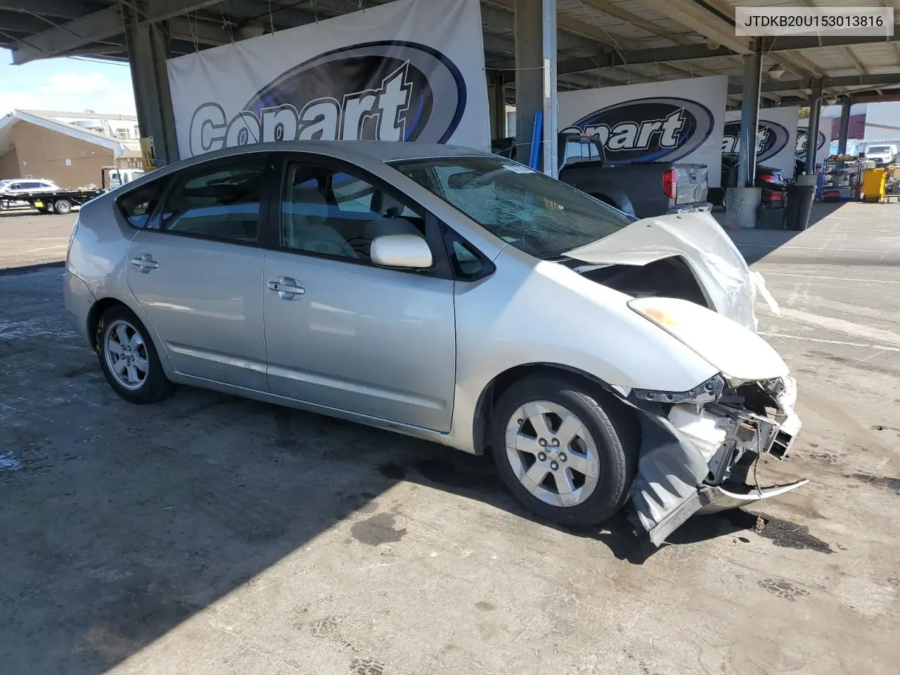 2005 Toyota Prius VIN: JTDKB20U153013816 Lot: 56702855