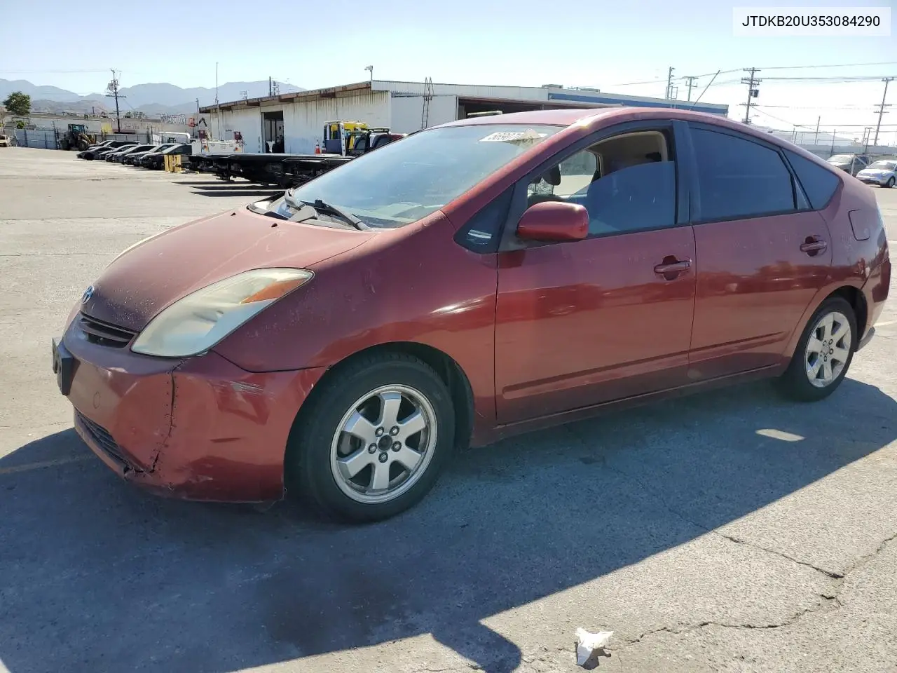 2005 Toyota Prius VIN: JTDKB20U353084290 Lot: 56907085
