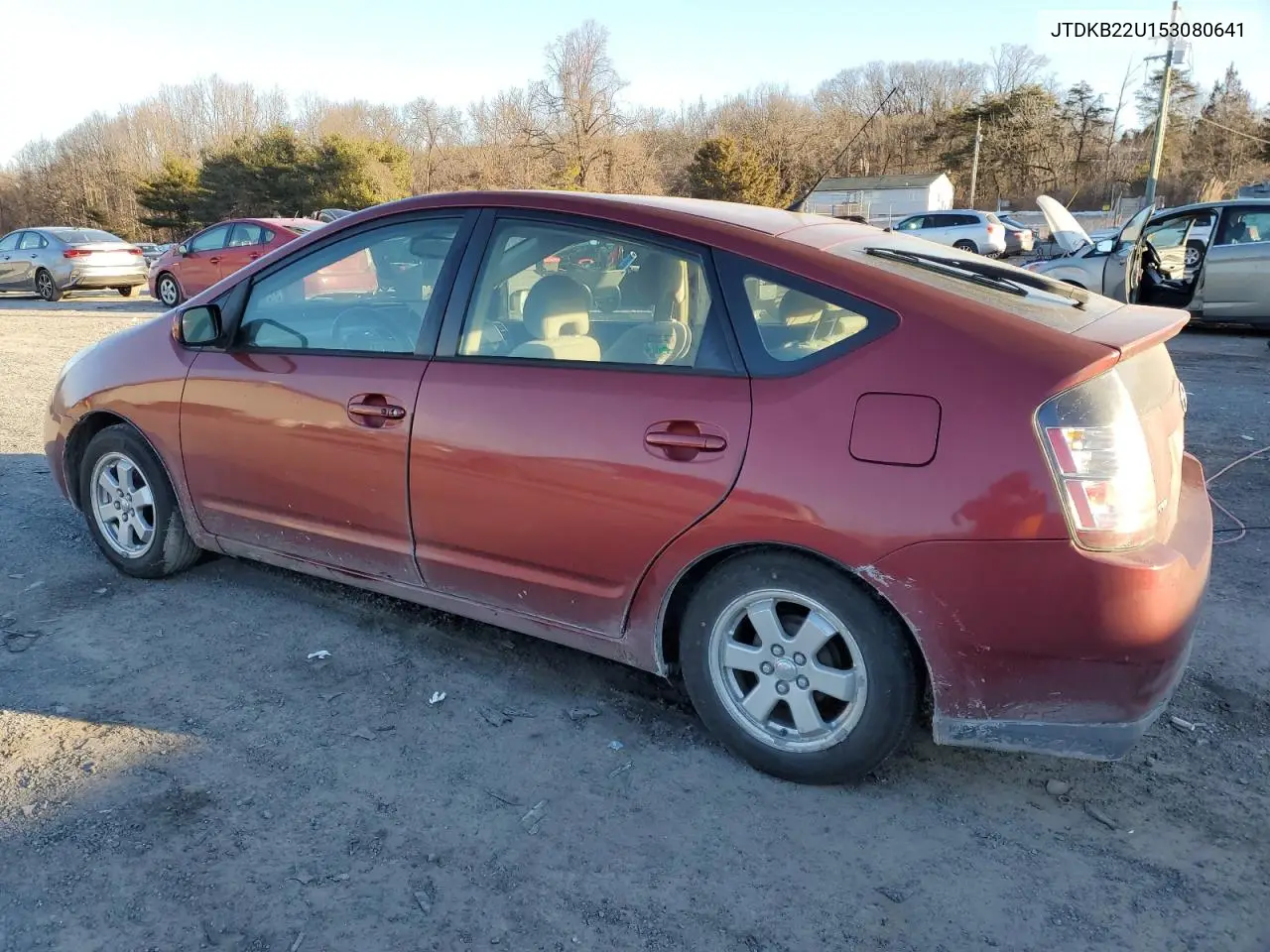 2005 Toyota Prius VIN: JTDKB22U153080641 Lot: 56943385
