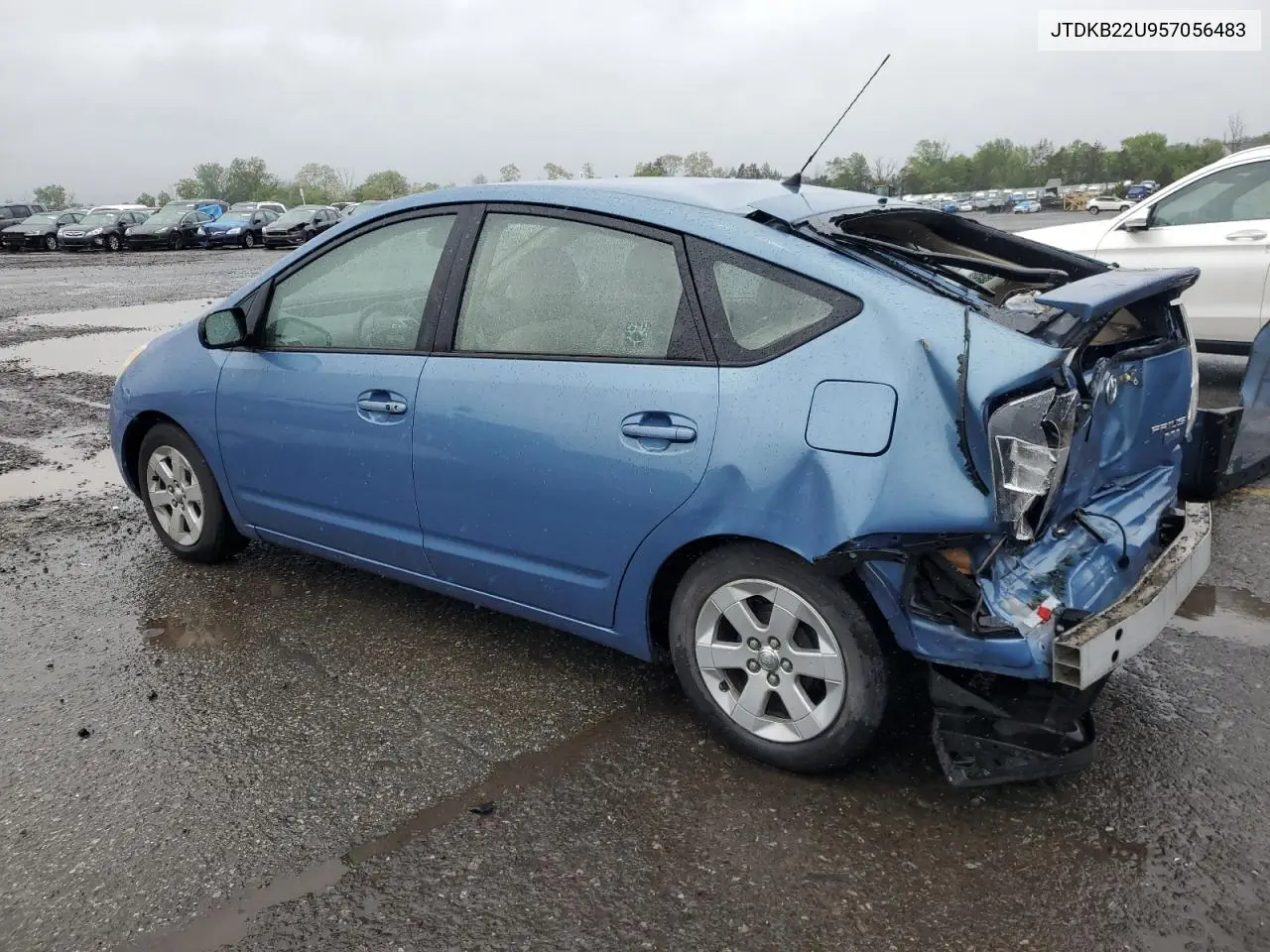 2005 Toyota Prius VIN: JTDKB22U957056483 Lot: 57083575