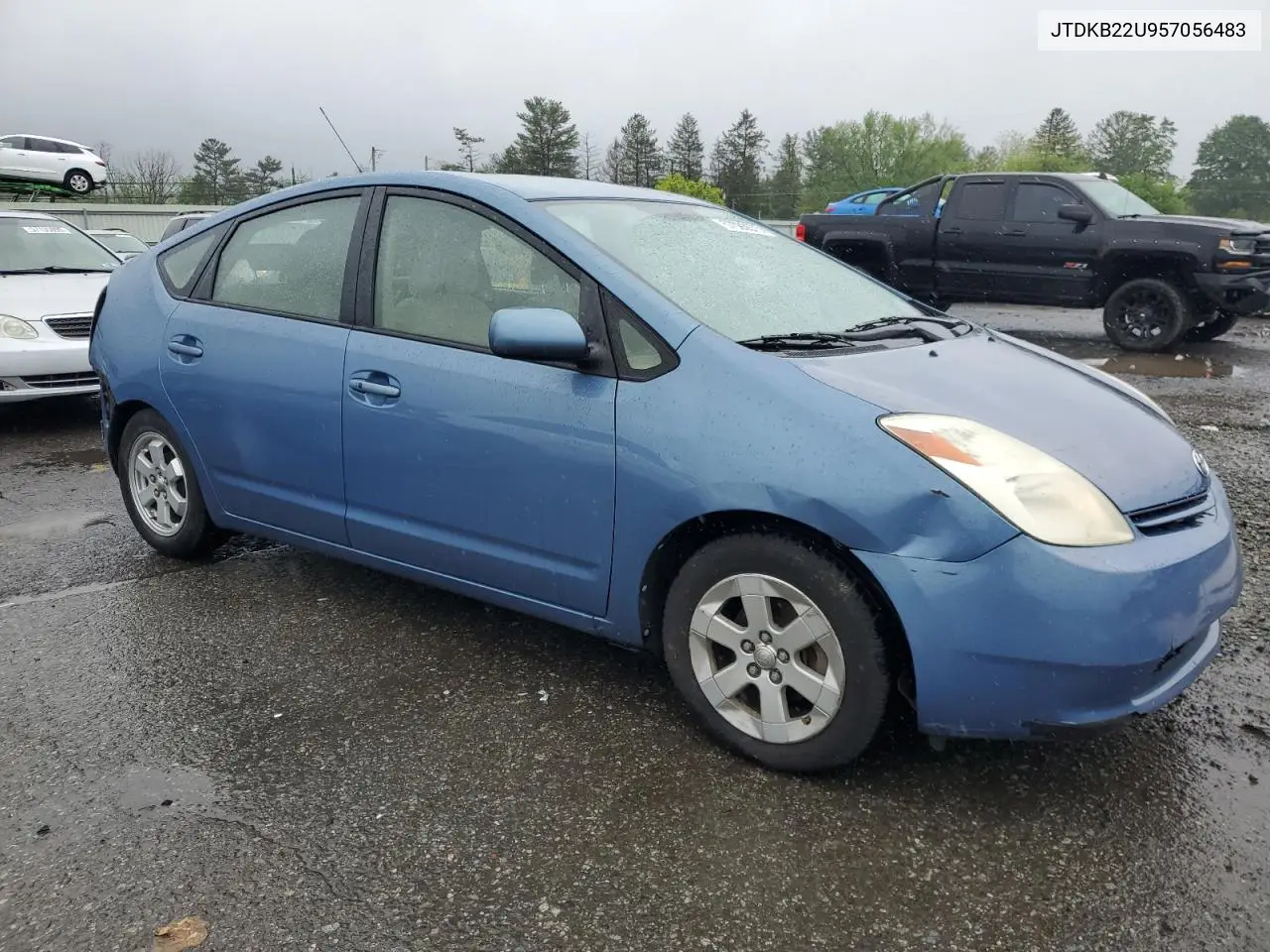 2005 Toyota Prius VIN: JTDKB22U957056483 Lot: 57083575