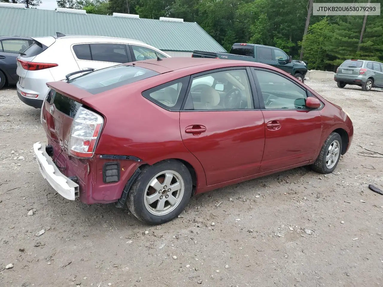2005 Toyota Prius VIN: JTDKB20U653079293 Lot: 60681785