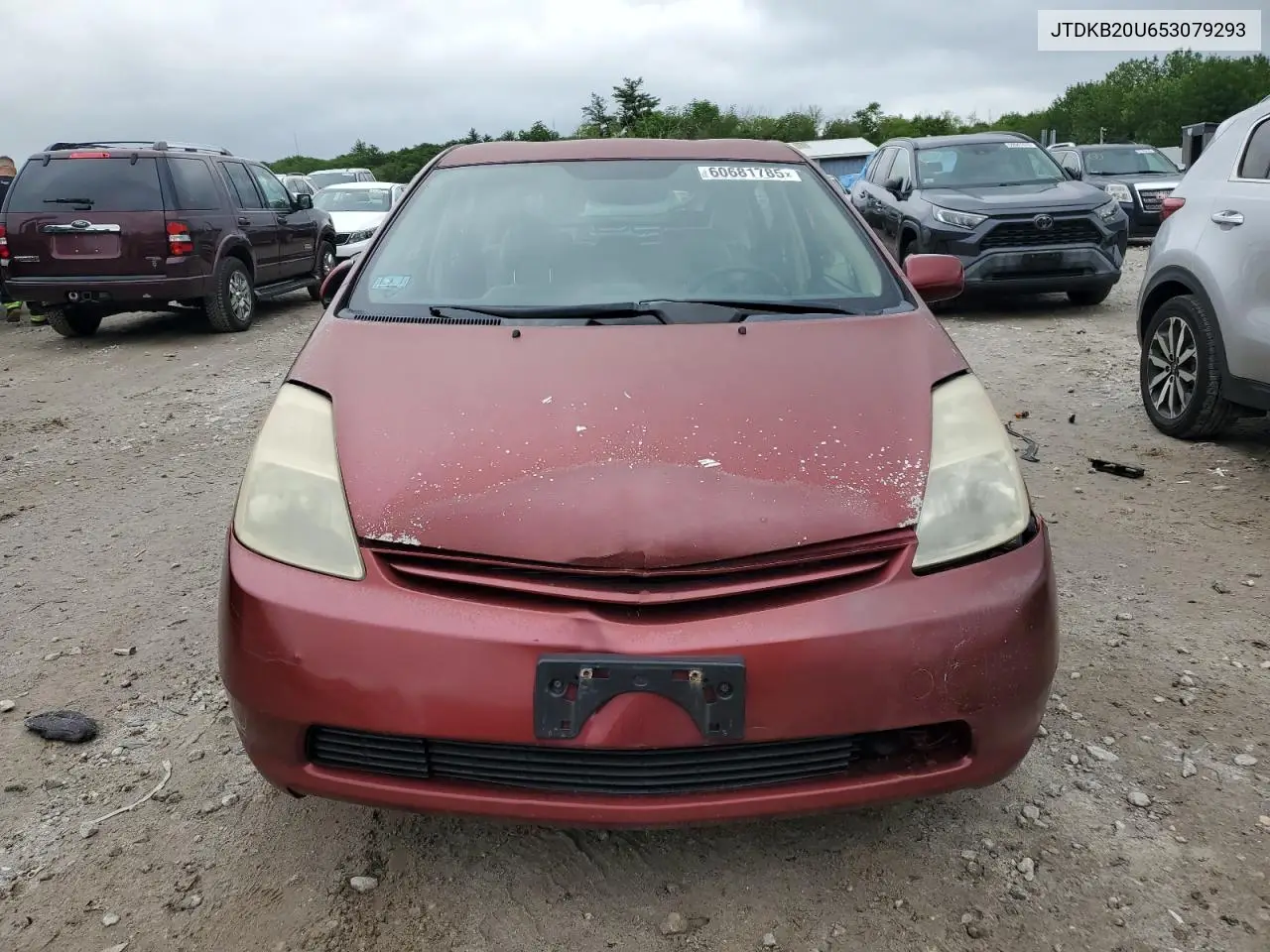 2005 Toyota Prius VIN: JTDKB20U653079293 Lot: 60681785