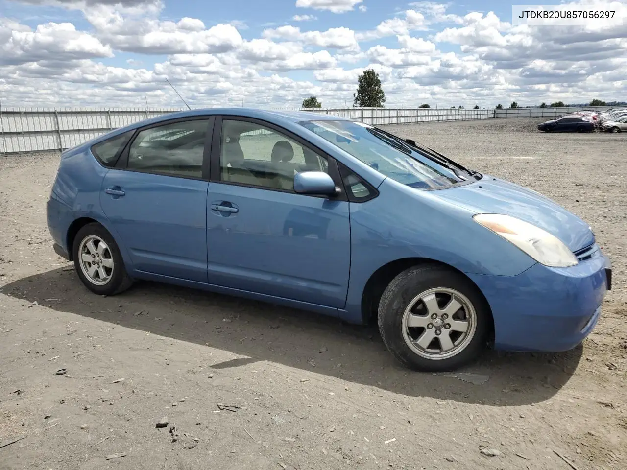 2005 Toyota Prius VIN: JTDKB20U857056297 Lot: 62683005