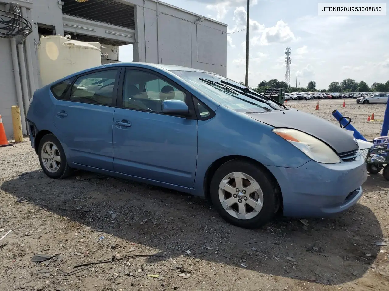 2005 Toyota Prius VIN: JTDKB20U953008850 Lot: 62750325