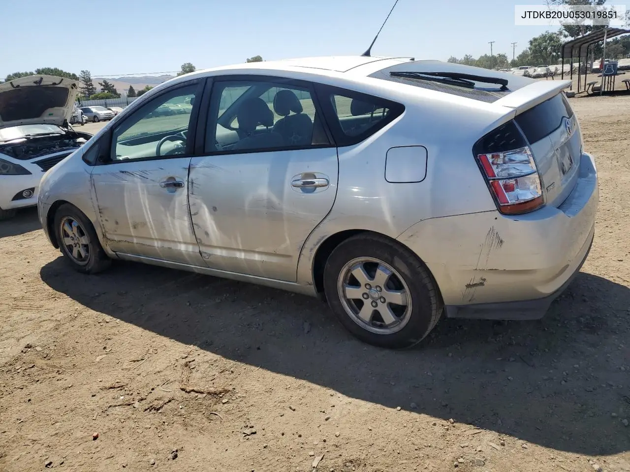 2005 Toyota Prius VIN: JTDKB20U053019851 Lot: 63026905