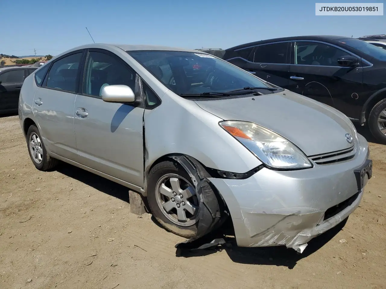 2005 Toyota Prius VIN: JTDKB20U053019851 Lot: 63026905