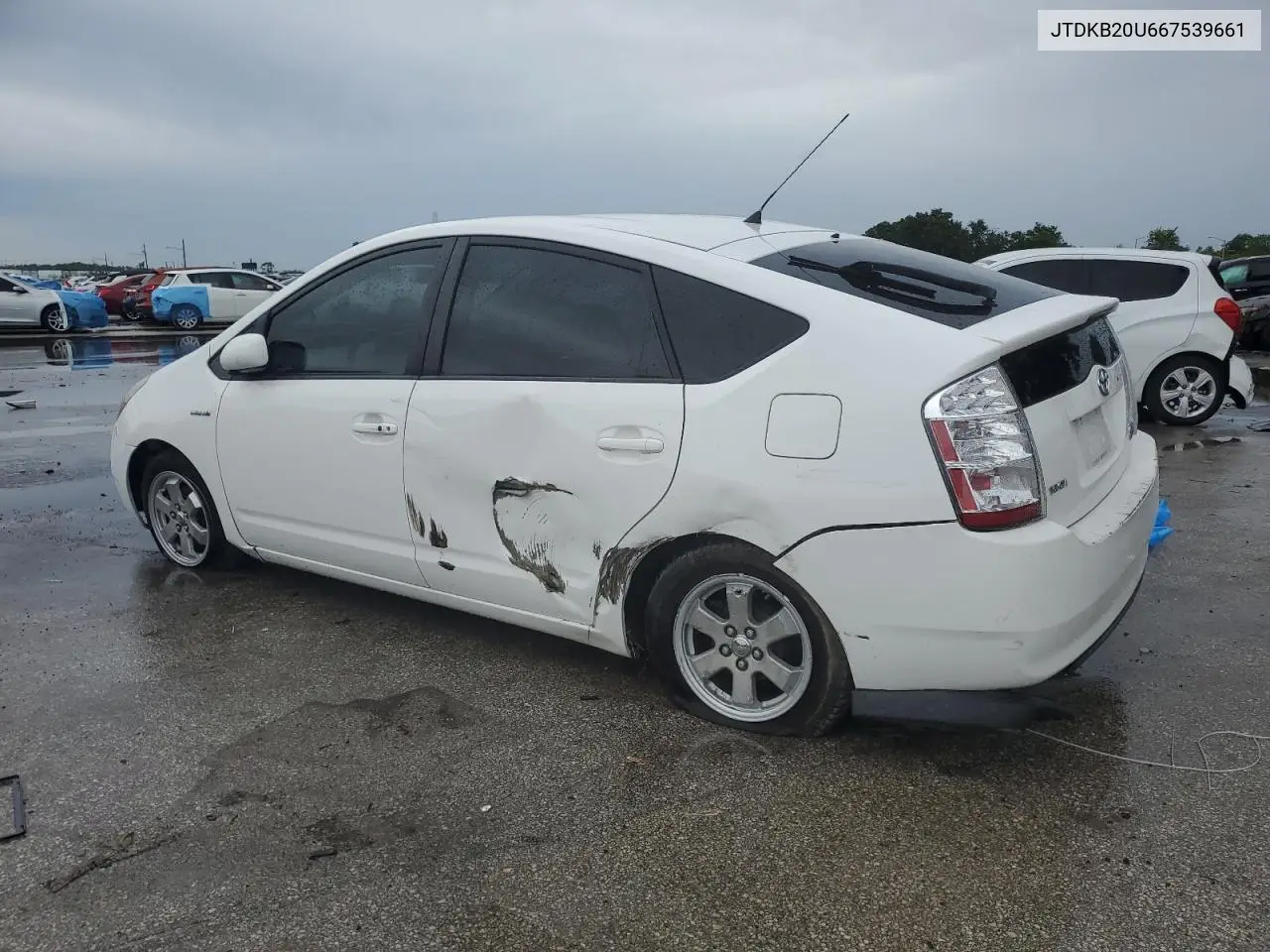 2006 Toyota Prius VIN: JTDKB20U667539661 Lot: 56649725