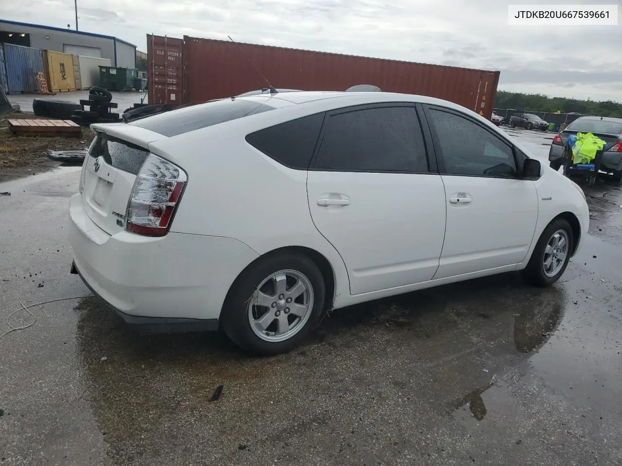 2006 Toyota Prius VIN: JTDKB20U667539661 Lot: 56649725