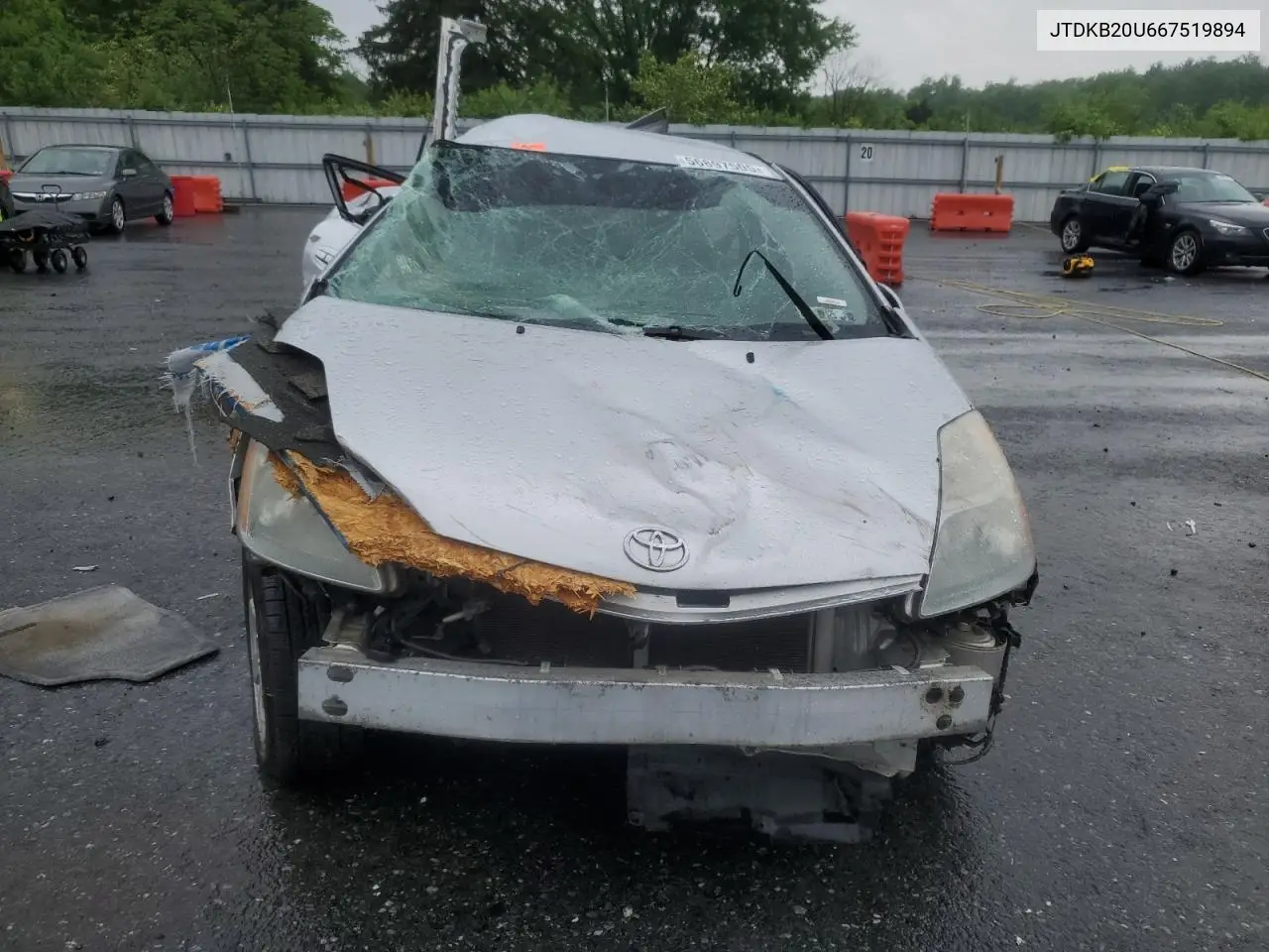 2006 Toyota Prius VIN: JTDKB20U667519894 Lot: 56897505