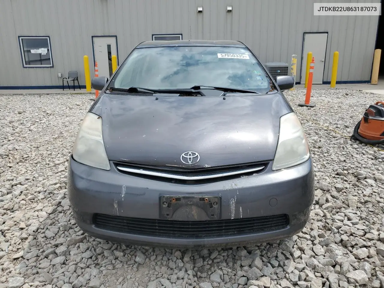 2006 Toyota Prius VIN: JTDKB22U863187073 Lot: 57050335