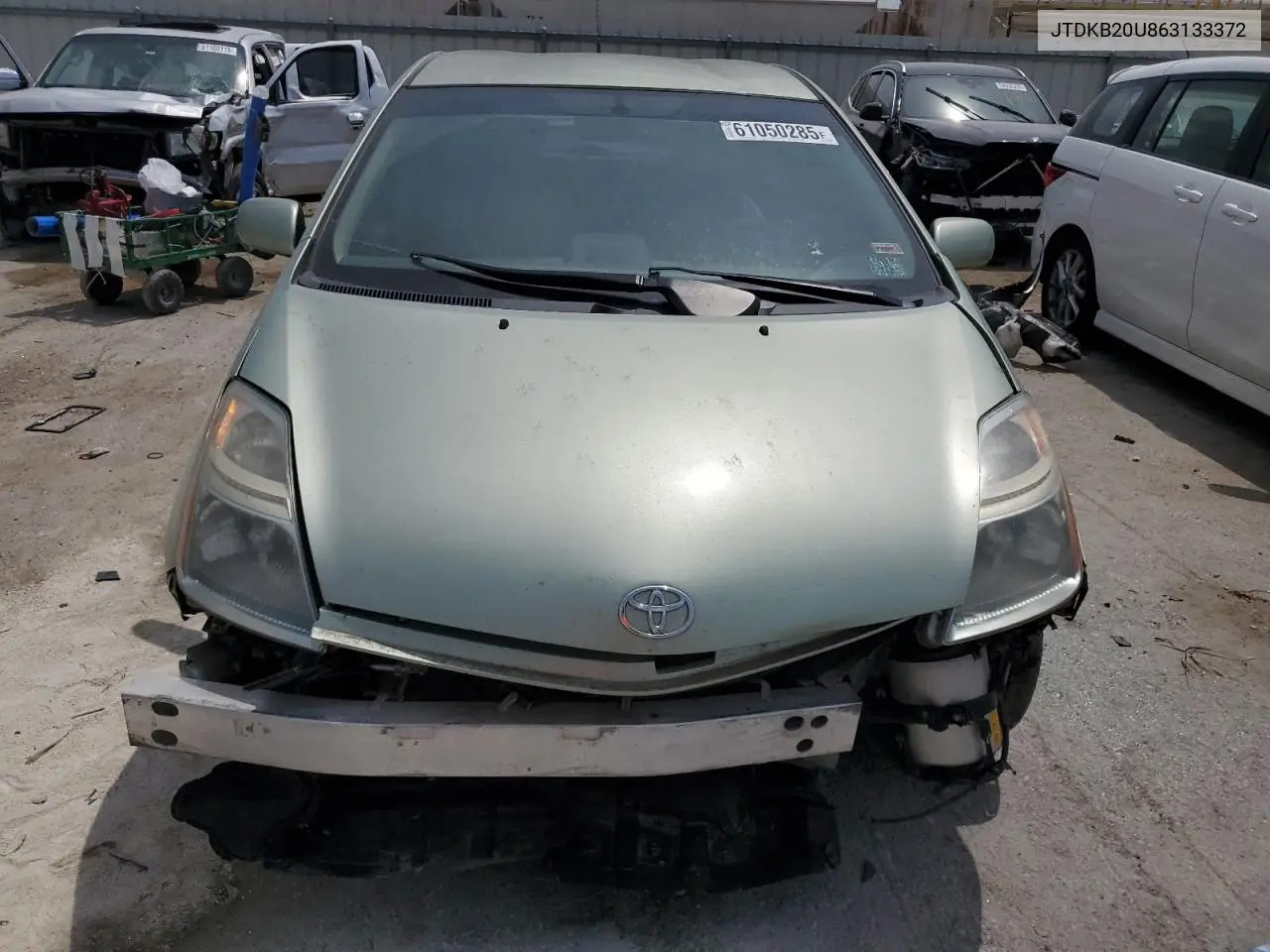 2006 Toyota Prius VIN: JTDKB20U863133372 Lot: 61050285