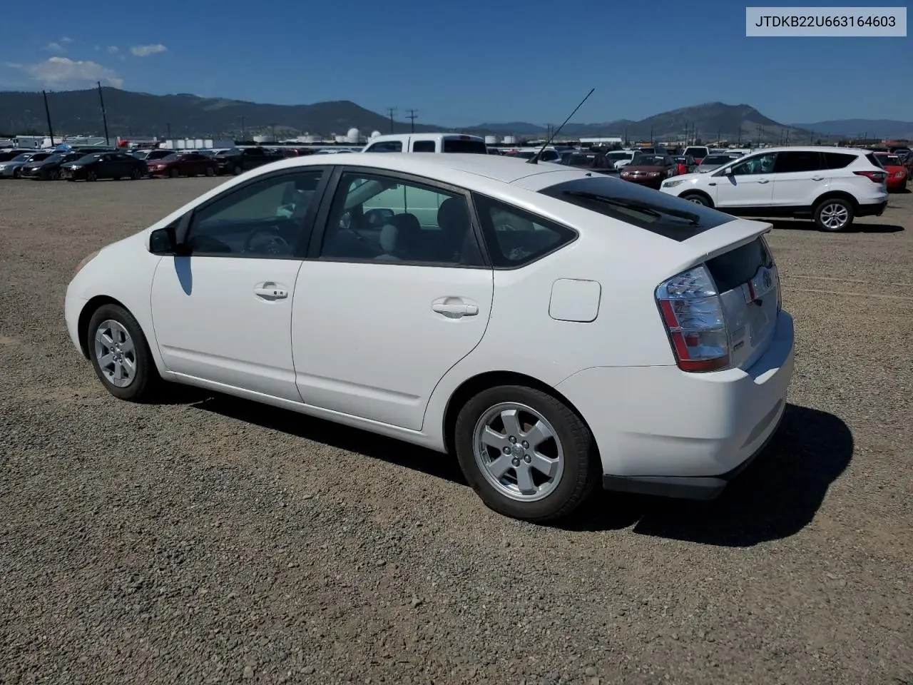 2006 Toyota Prius VIN: JTDKB22U663164603 Lot: 61862825
